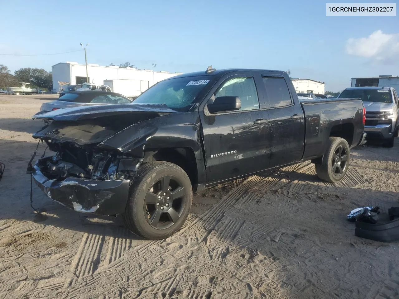 2017 Chevrolet Silverado C1500 VIN: 1GCRCNEH5HZ302207 Lot: 77203124