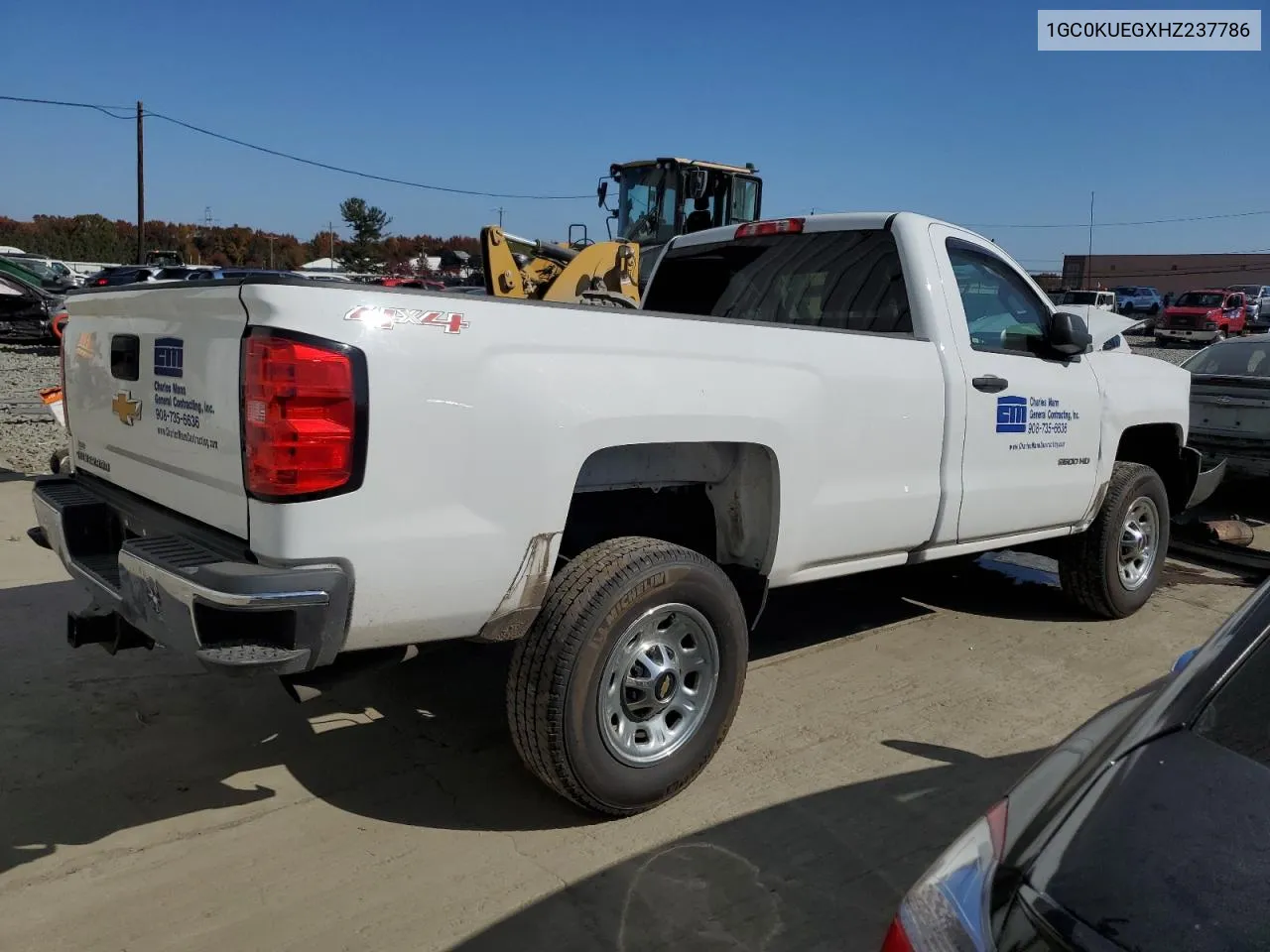 1GC0KUEGXHZ237786 2017 Chevrolet Silverado K2500 Heavy Duty