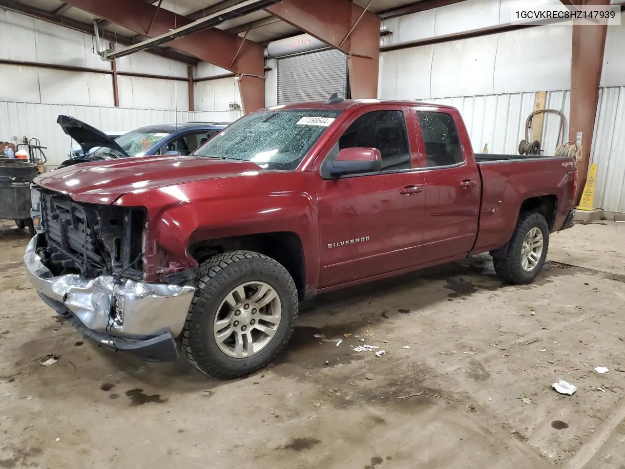 2017 Chevrolet Silverado K1500 Lt VIN: 1GCVKREC8HZ147939 Lot: 77398544