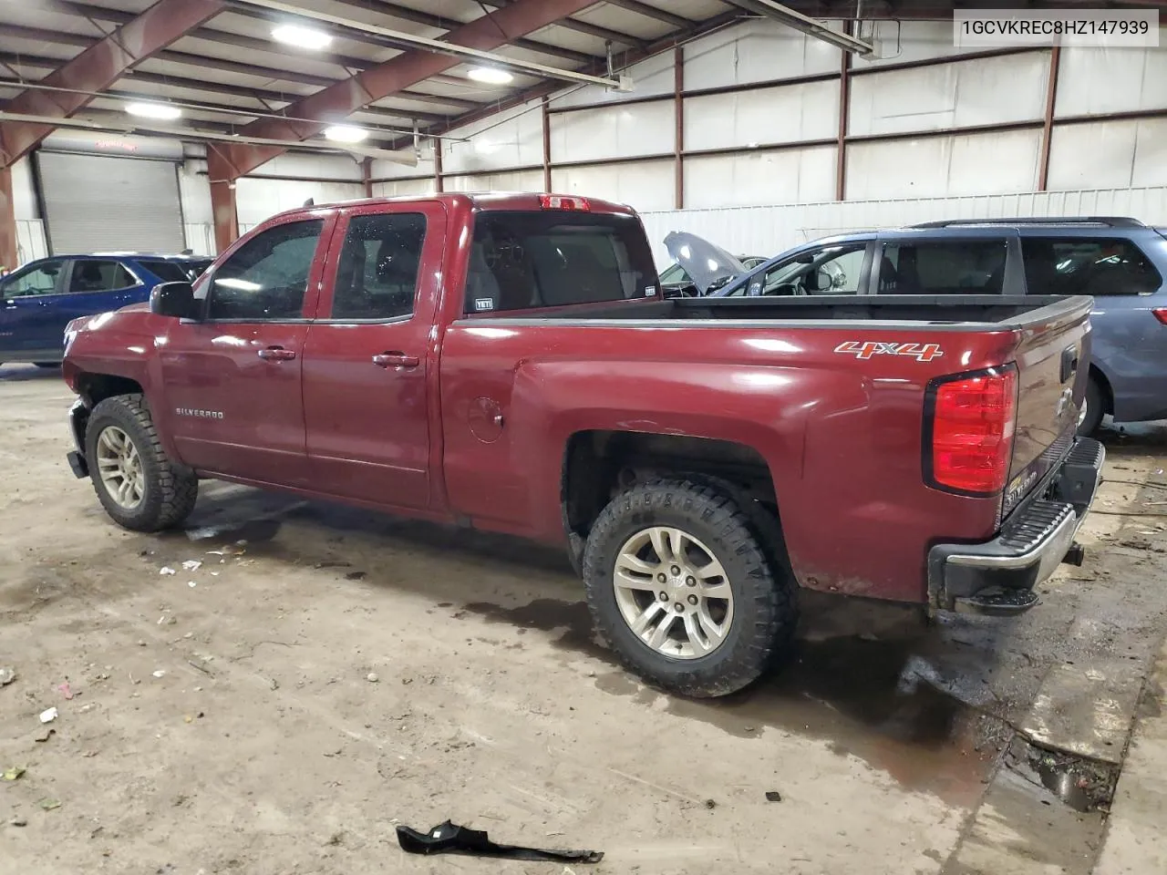 2017 Chevrolet Silverado K1500 Lt VIN: 1GCVKREC8HZ147939 Lot: 77398544