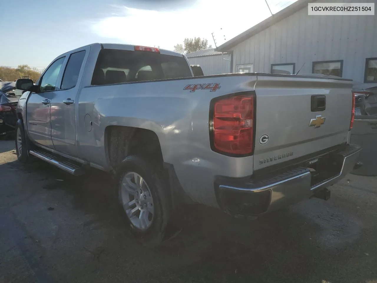 2017 Chevrolet Silverado K1500 Lt VIN: 1GCVKREC0HZ251504 Lot: 77662244