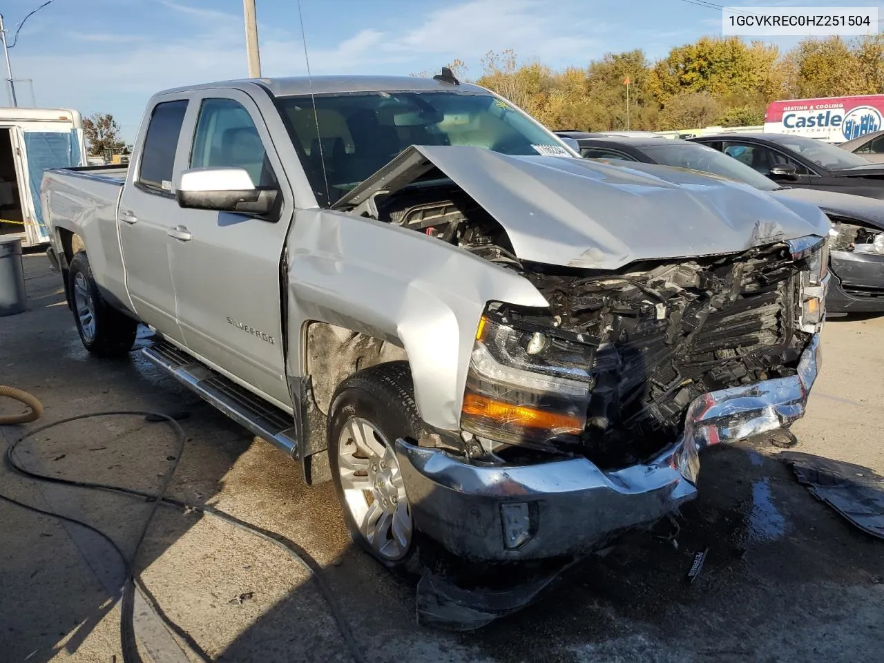 2017 Chevrolet Silverado K1500 Lt VIN: 1GCVKREC0HZ251504 Lot: 77662244