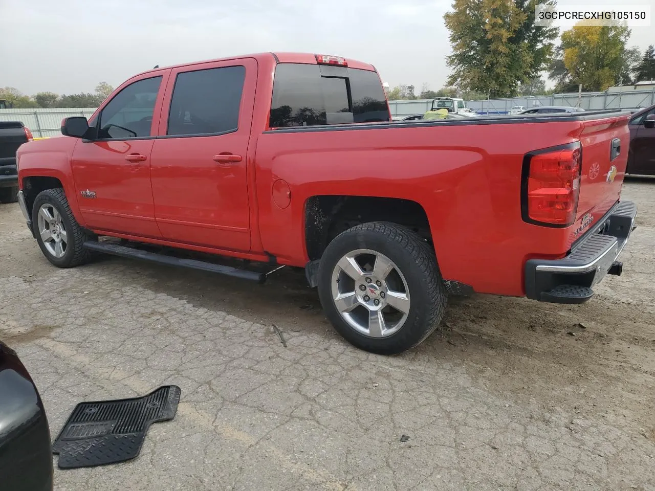 2017 Chevrolet Silverado C1500 Lt VIN: 3GCPCRECXHG105150 Lot: 77726654