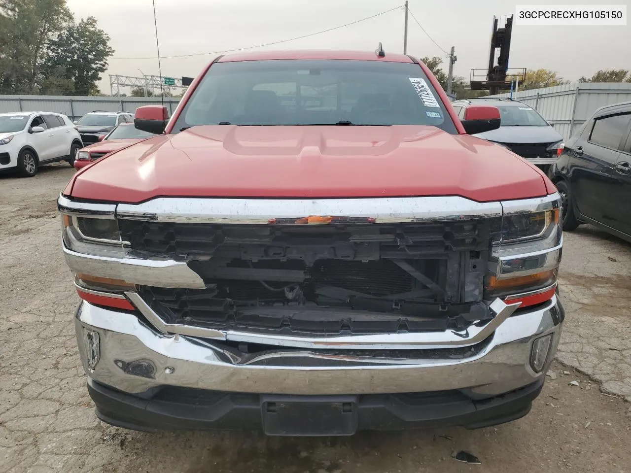 2017 Chevrolet Silverado C1500 Lt VIN: 3GCPCRECXHG105150 Lot: 77726654