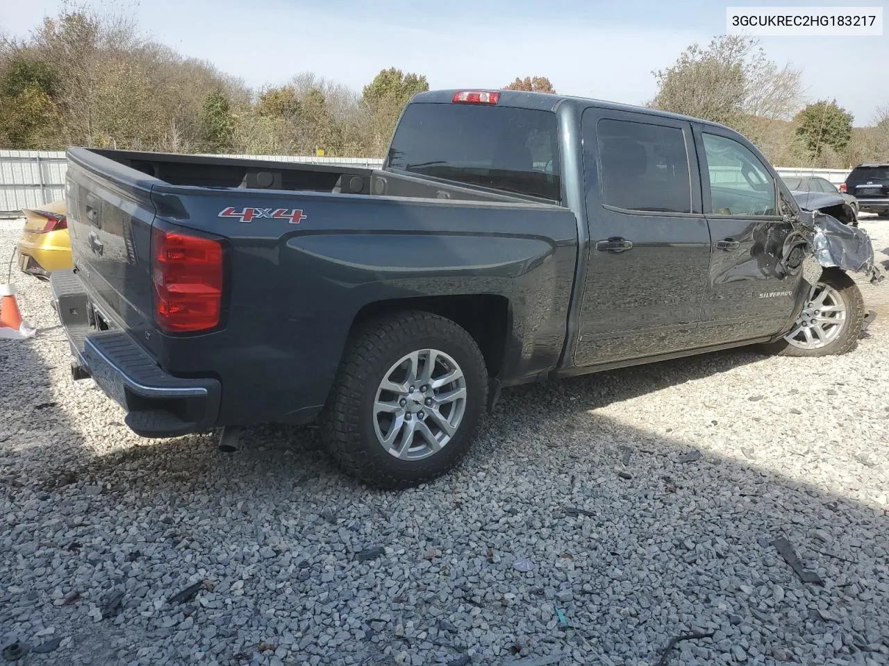 2017 Chevrolet Silverado K1500 Lt VIN: 3GCUKREC2HG183217 Lot: 77800234