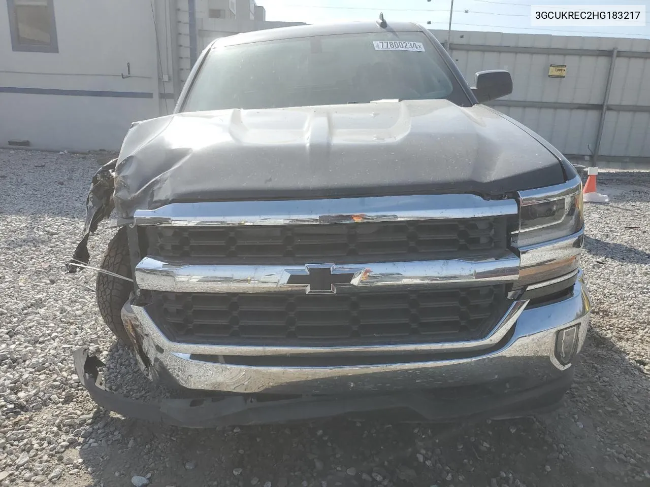 2017 Chevrolet Silverado K1500 Lt VIN: 3GCUKREC2HG183217 Lot: 77800234