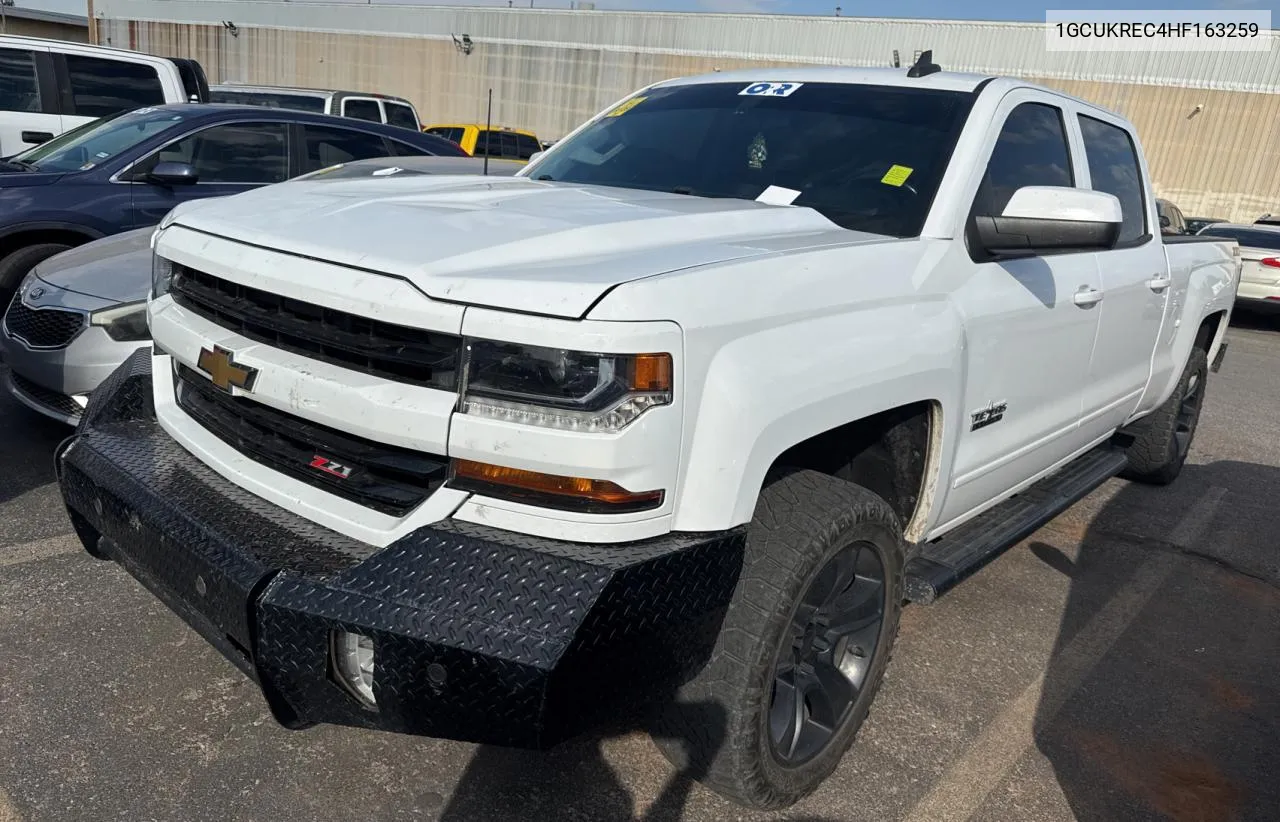 2017 Chevrolet Silverado K1500 Lt VIN: 1GCUKREC4HF163259 Lot: 77800844