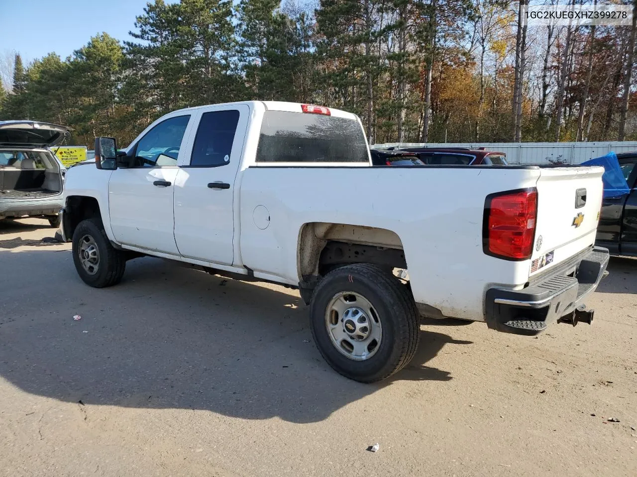 1GC2KUEGXHZ399278 2017 Chevrolet Silverado K2500 Heavy Duty