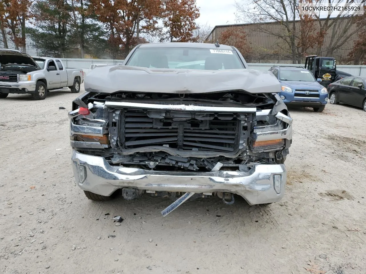 2017 Chevrolet Silverado K1500 Lt VIN: 1GCVKREC7HZ165929 Lot: 77869114