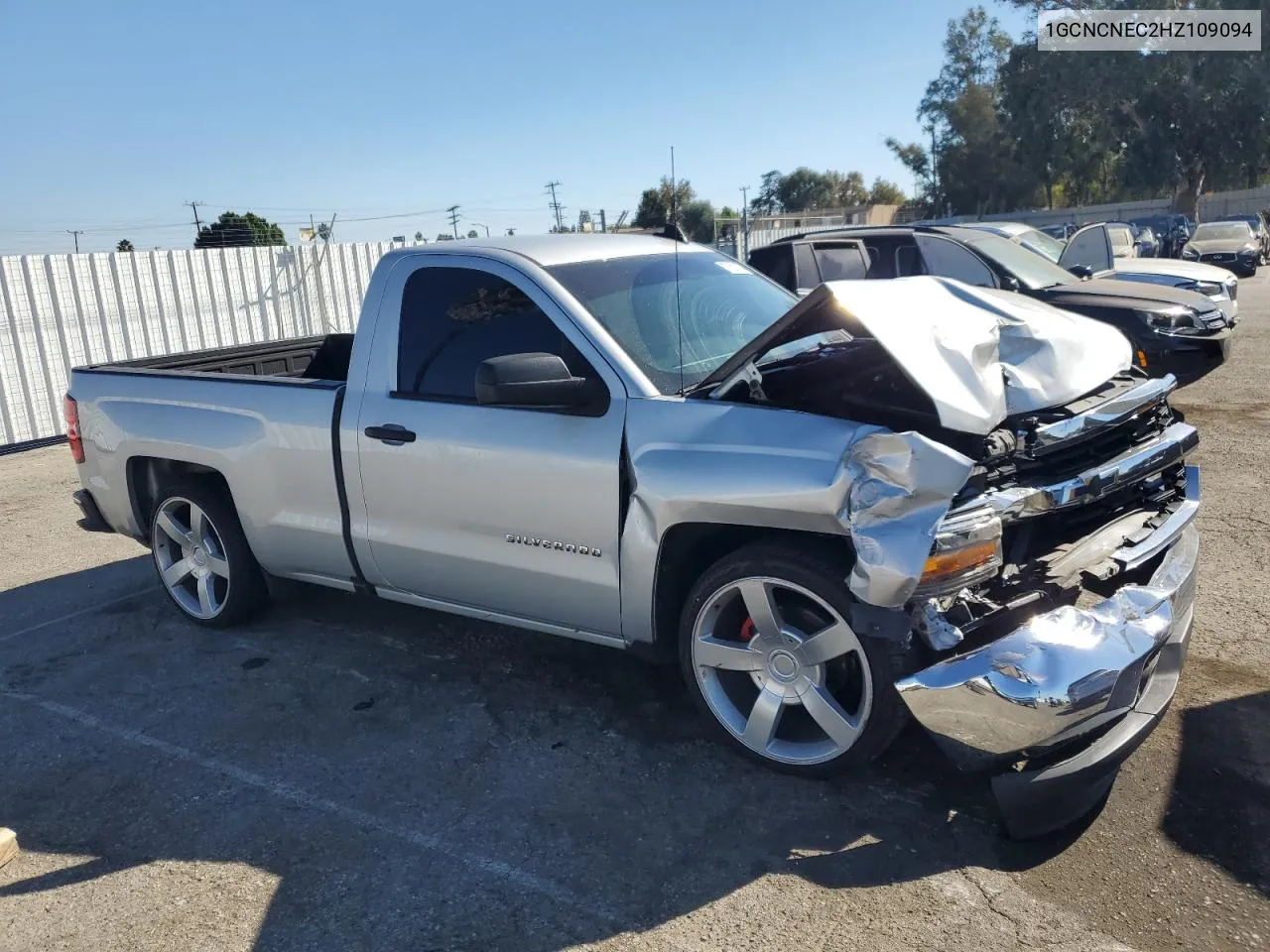 2017 Chevrolet Silverado C1500 VIN: 1GCNCNEC2HZ109094 Lot: 77881174