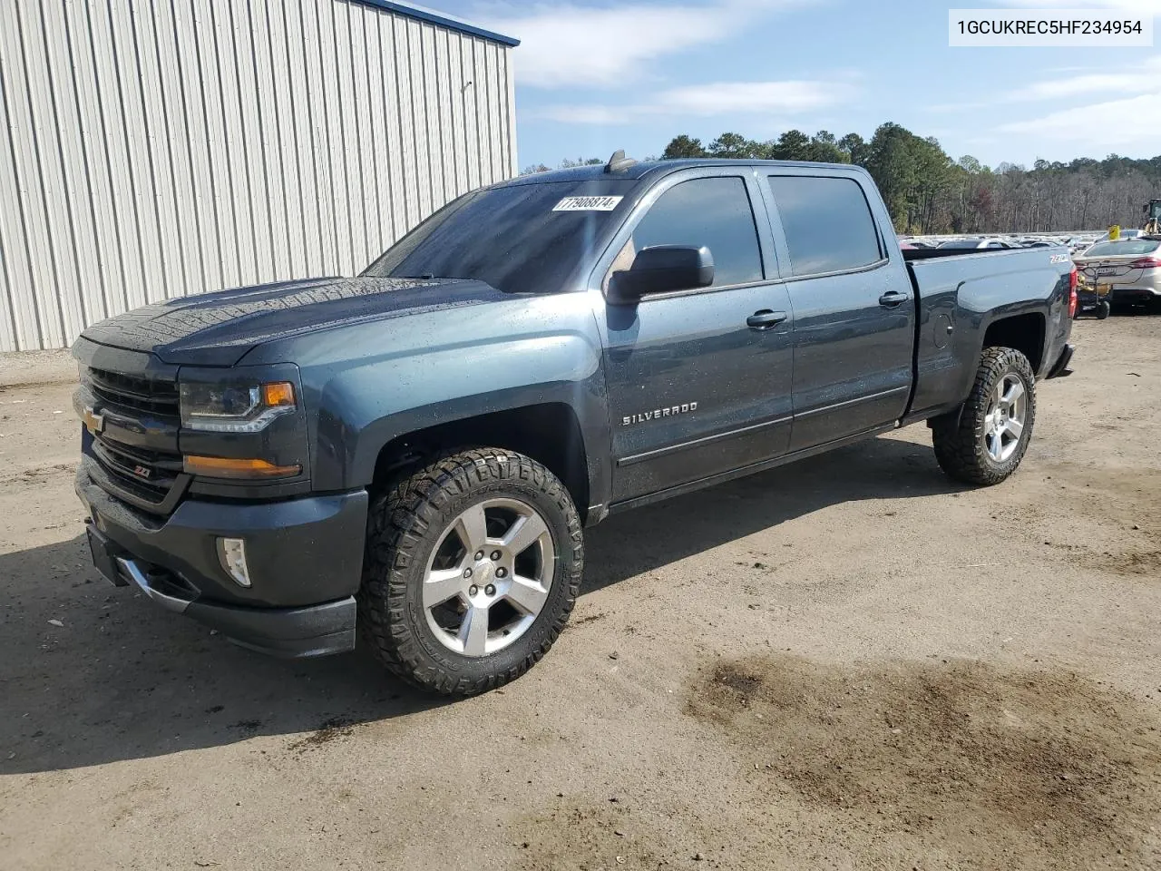 2017 Chevrolet Silverado K1500 Lt VIN: 1GCUKREC5HF234954 Lot: 77908874