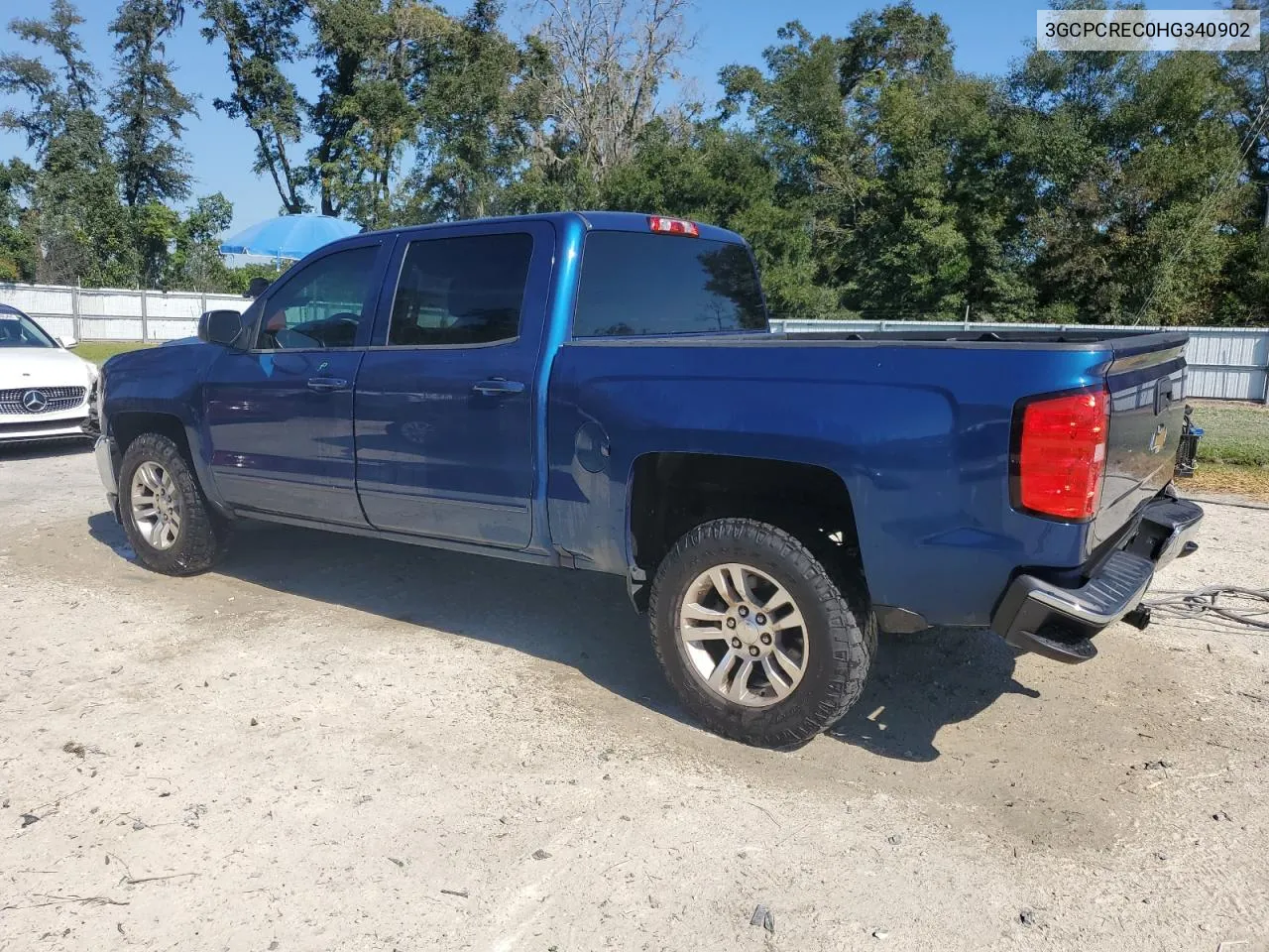 2017 Chevrolet Silverado C1500 Lt VIN: 3GCPCREC0HG340902 Lot: 77940854