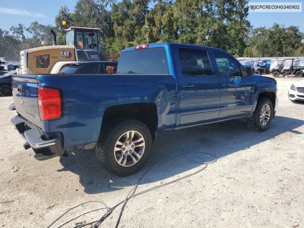 2017 Chevrolet Silverado C1500 Lt VIN: 3GCPCREC0HG340902 Lot: 77940854