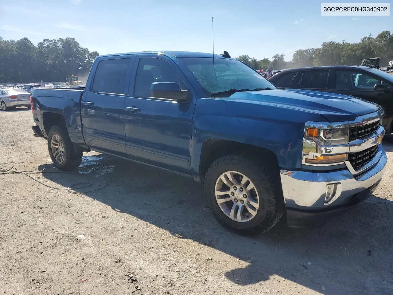 2017 Chevrolet Silverado C1500 Lt VIN: 3GCPCREC0HG340902 Lot: 77940854