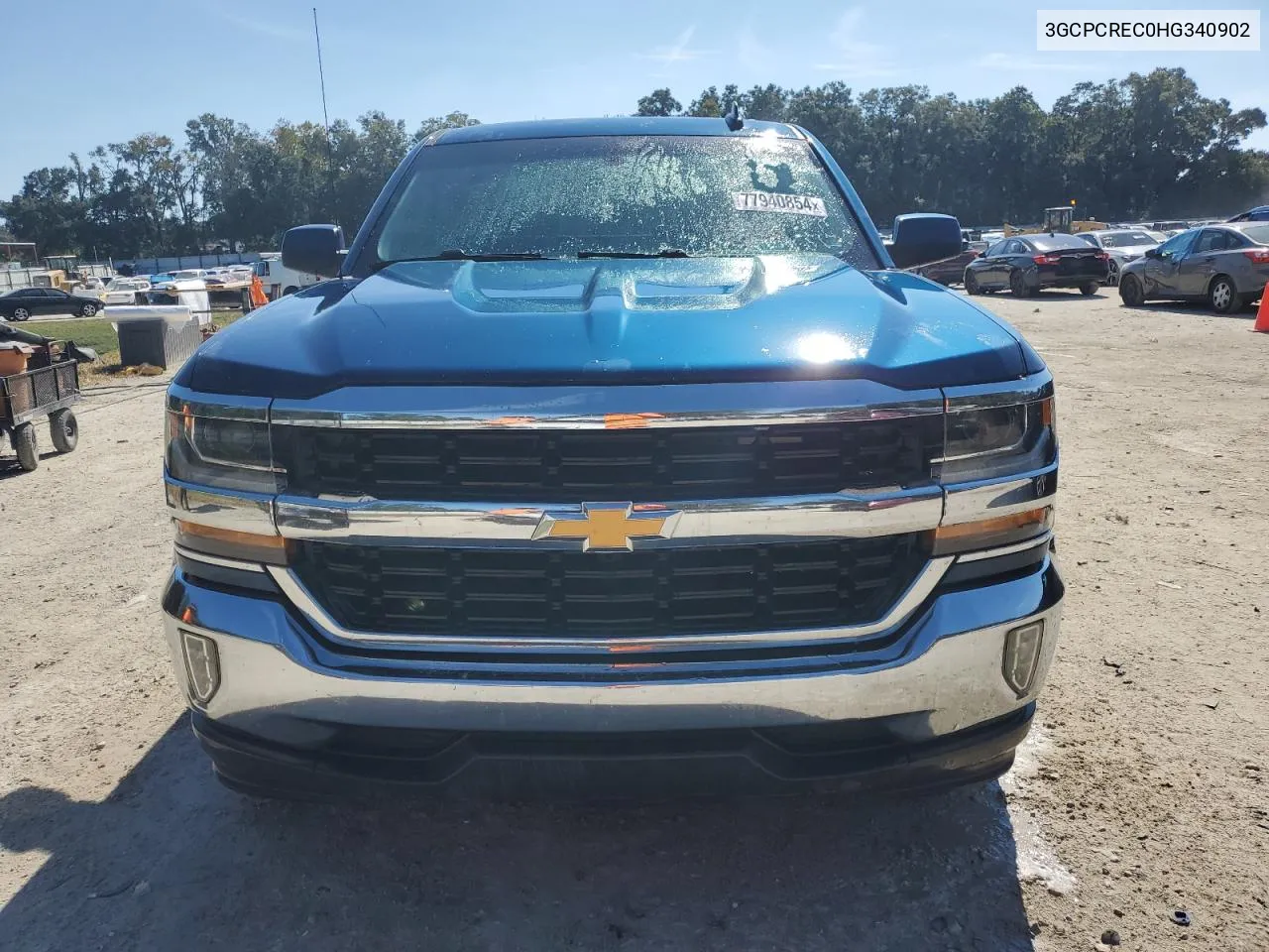 2017 Chevrolet Silverado C1500 Lt VIN: 3GCPCREC0HG340902 Lot: 77940854