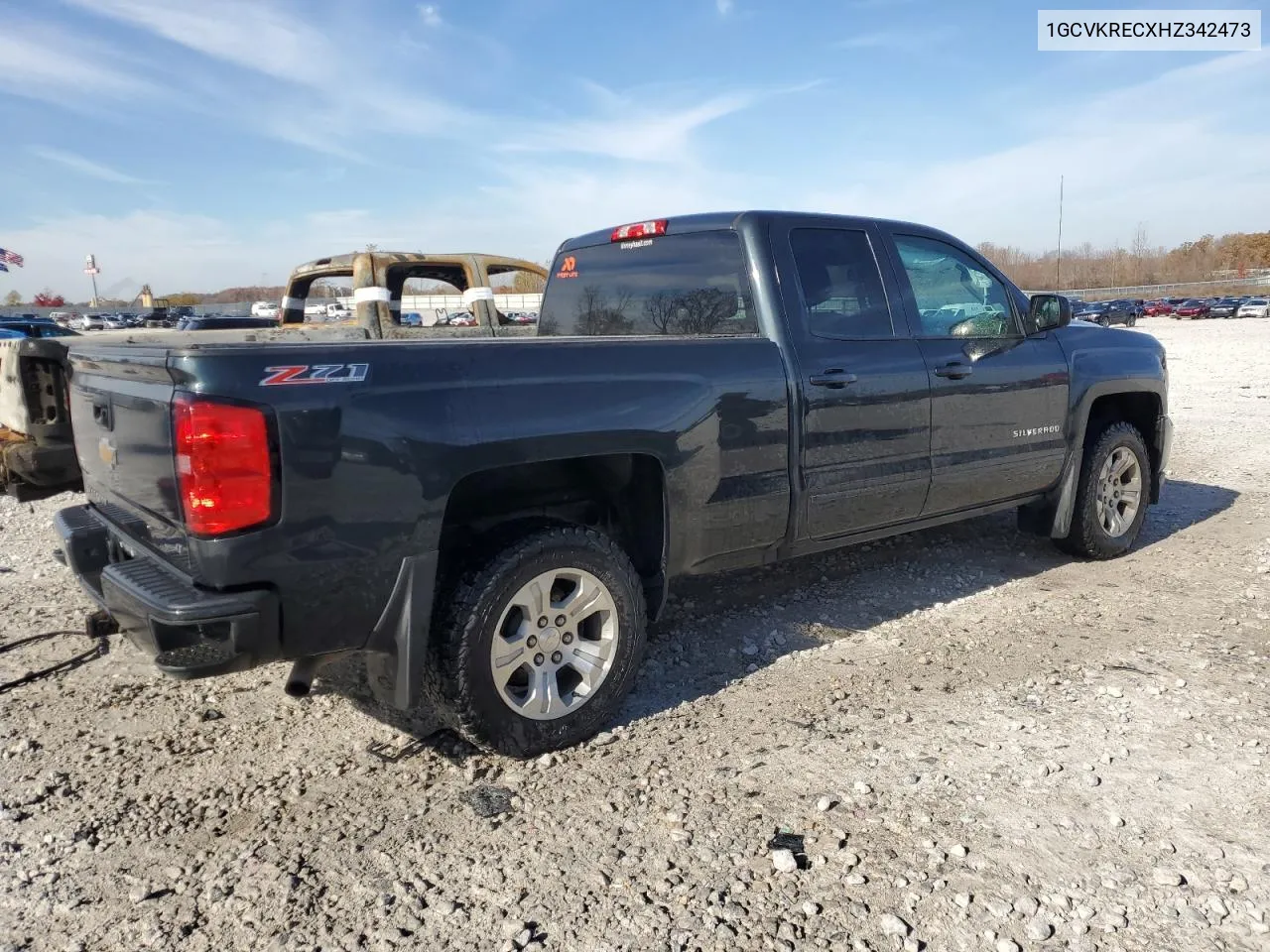 2017 Chevrolet Silverado K1500 Lt VIN: 1GCVKRECXHZ342473 Lot: 77950744