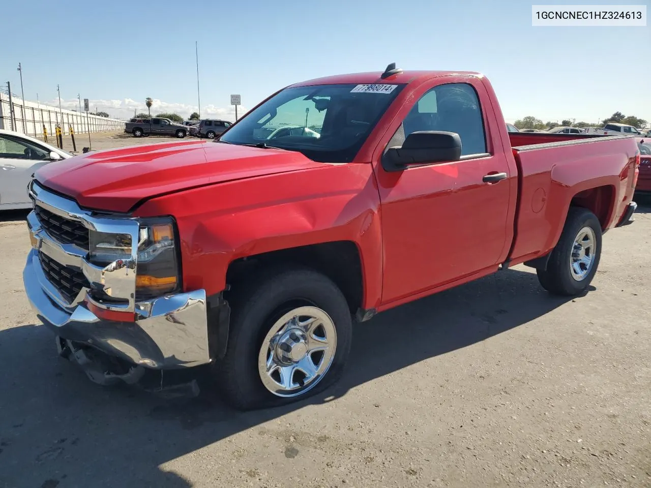 2017 Chevrolet Silverado C1500 VIN: 1GCNCNEC1HZ324613 Lot: 77998014