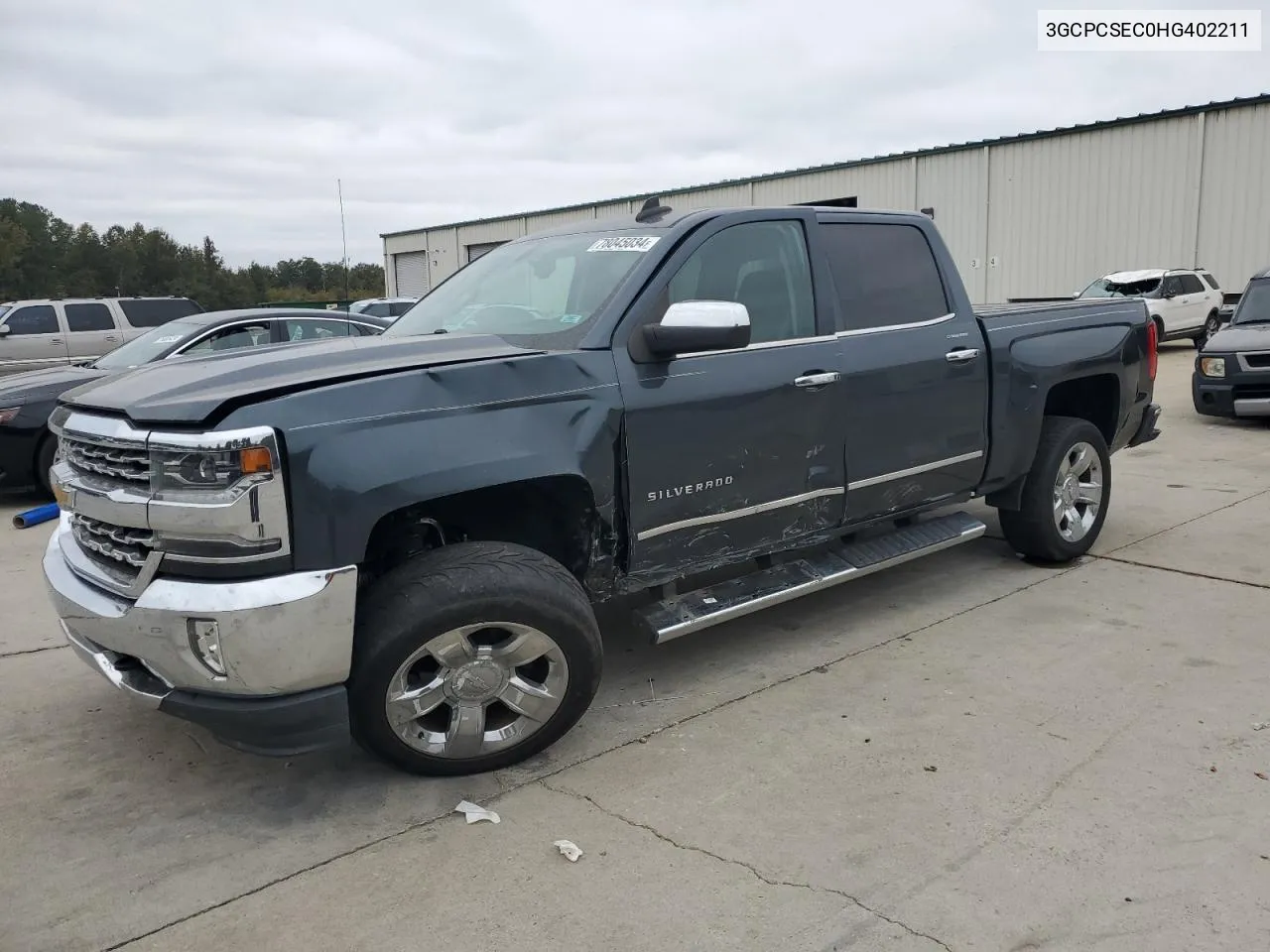 2017 Chevrolet Silverado C1500 Ltz VIN: 3GCPCSEC0HG402211 Lot: 78045034