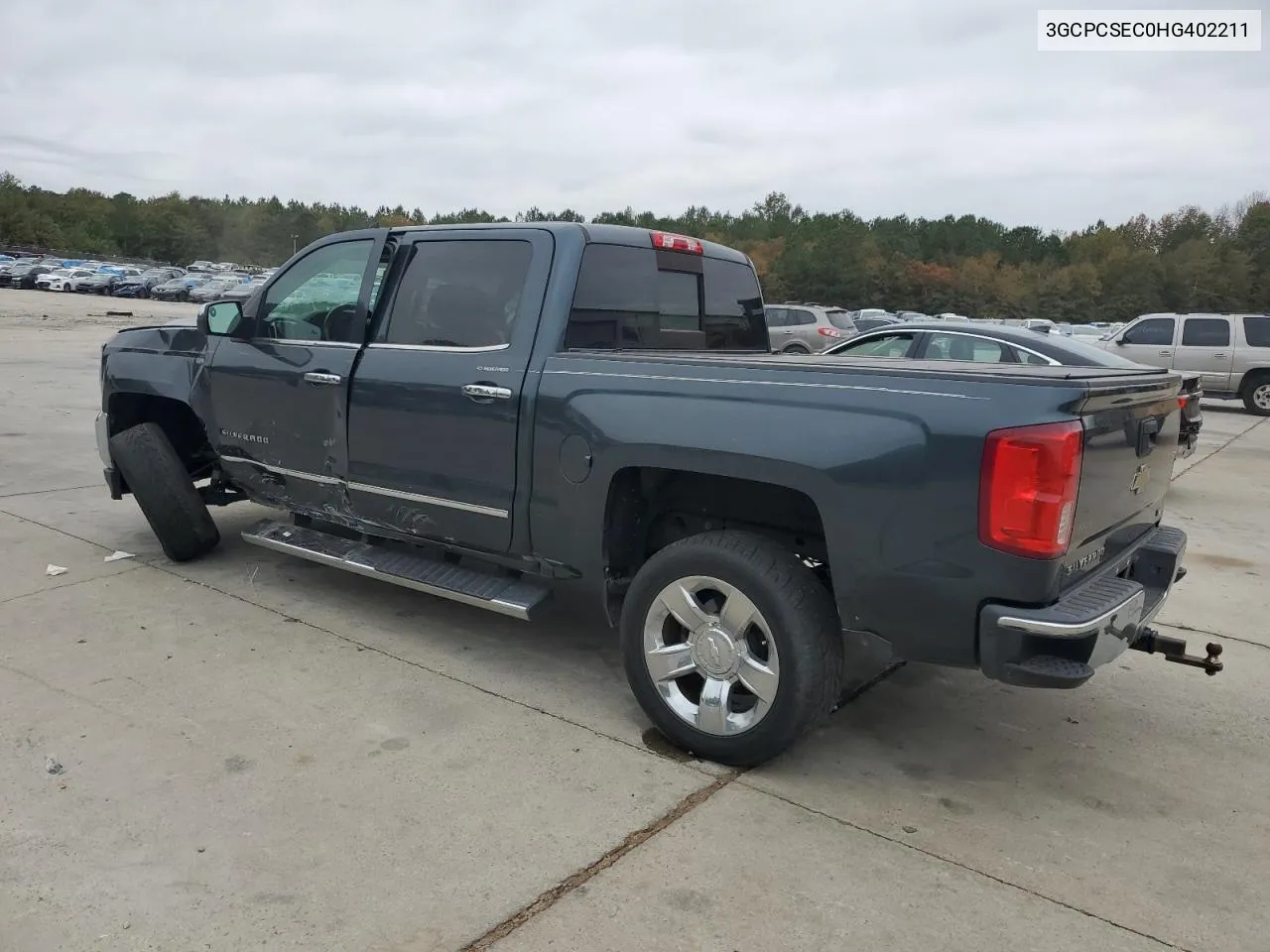 2017 Chevrolet Silverado C1500 Ltz VIN: 3GCPCSEC0HG402211 Lot: 78045034