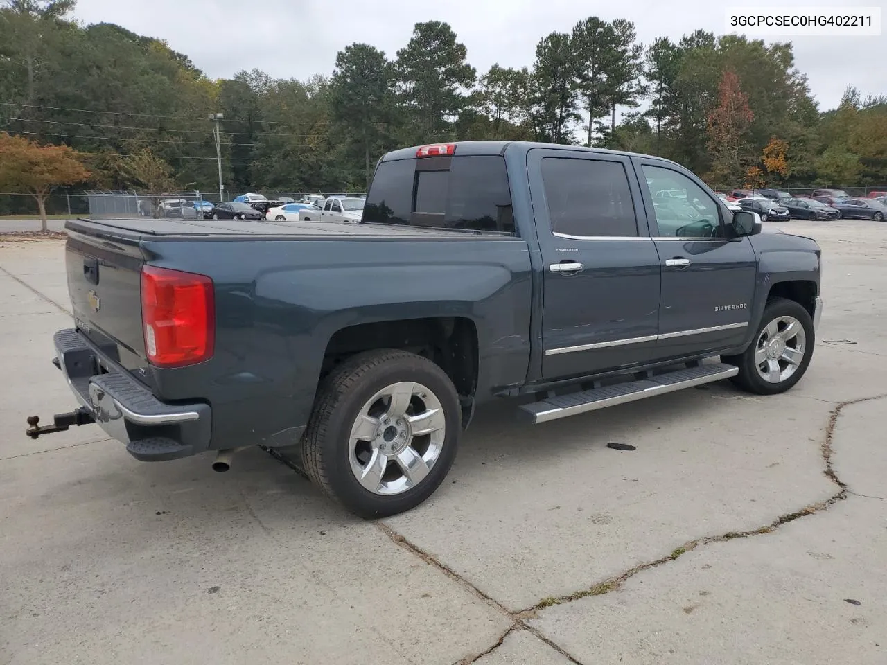 2017 Chevrolet Silverado C1500 Ltz VIN: 3GCPCSEC0HG402211 Lot: 78045034