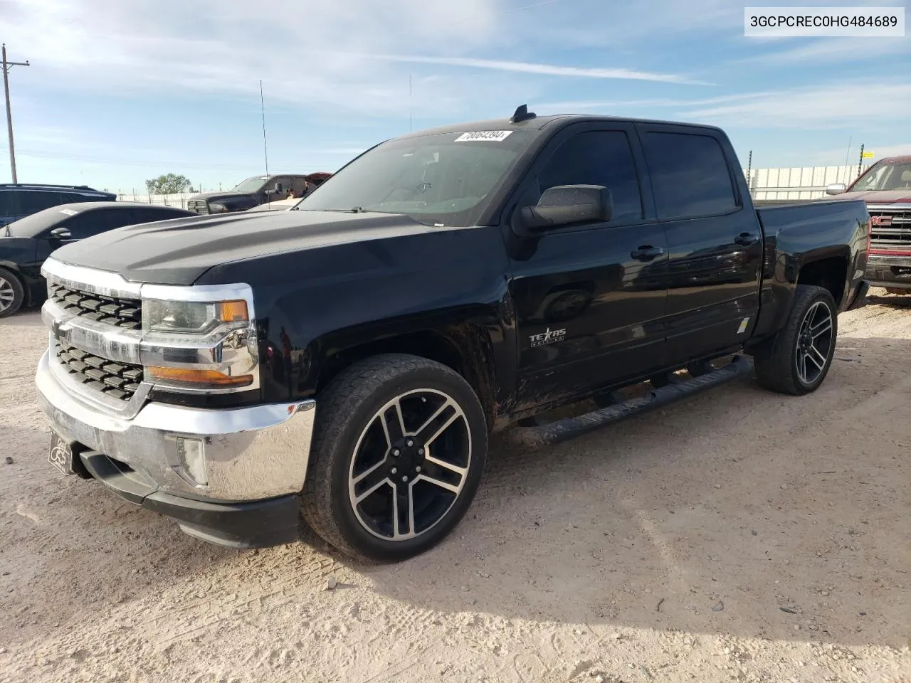 2017 Chevrolet Silverado C1500 Lt VIN: 3GCPCREC0HG484689 Lot: 78064394