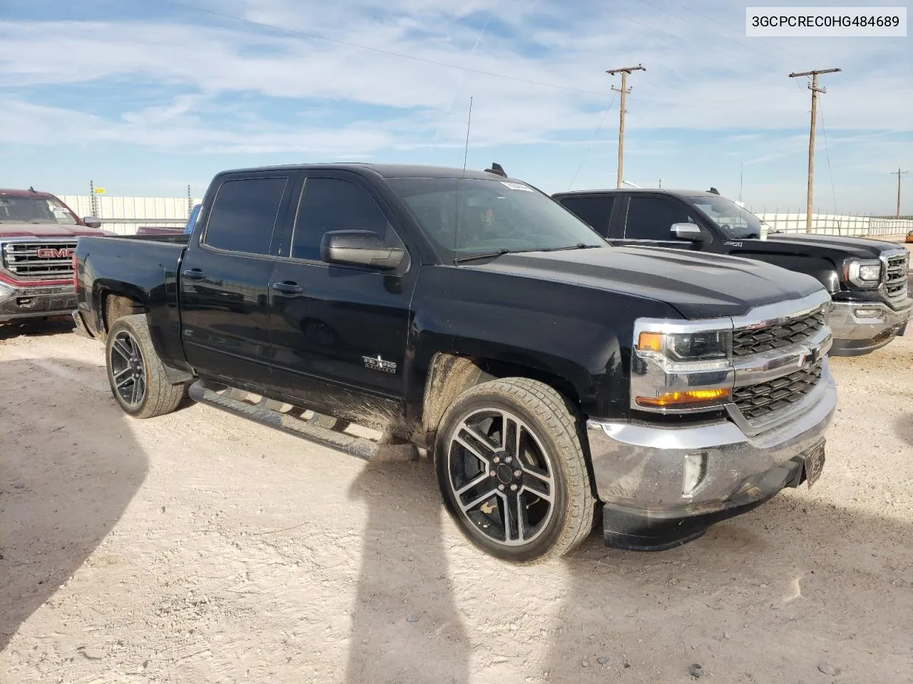 2017 Chevrolet Silverado C1500 Lt VIN: 3GCPCREC0HG484689 Lot: 78064394