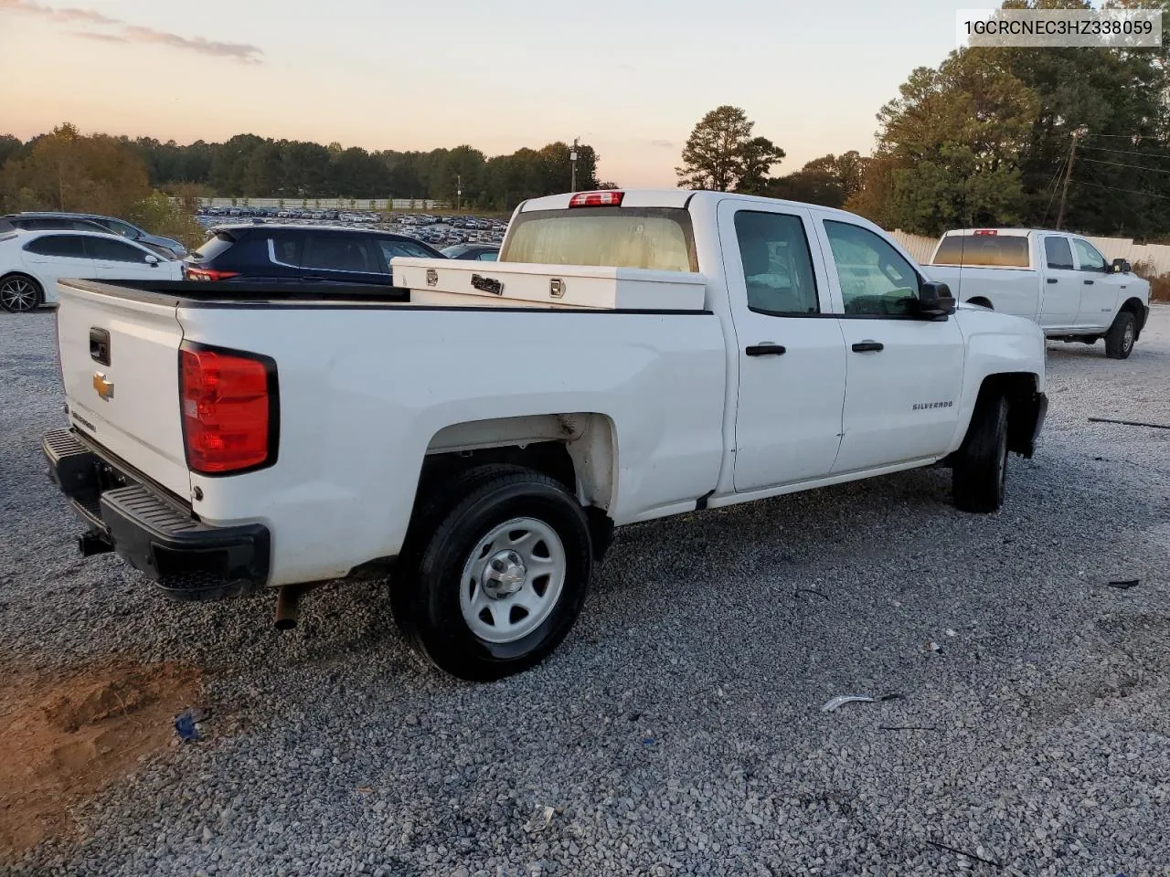 2017 Chevrolet Silverado C1500 VIN: 1GCRCNEC3HZ338059 Lot: 78078074