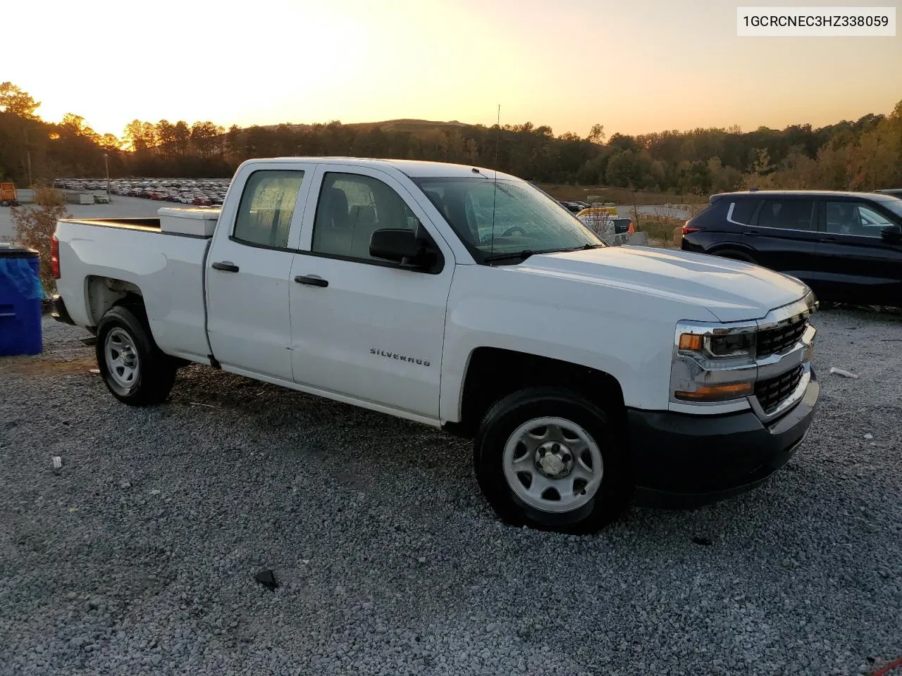 2017 Chevrolet Silverado C1500 VIN: 1GCRCNEC3HZ338059 Lot: 78078074