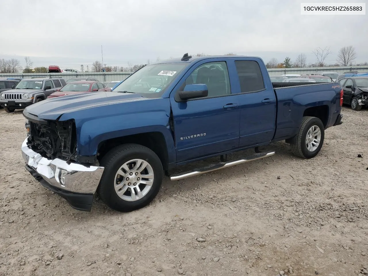 2017 Chevrolet Silverado K1500 Lt VIN: 1GCVKREC5HZ265883 Lot: 78080174