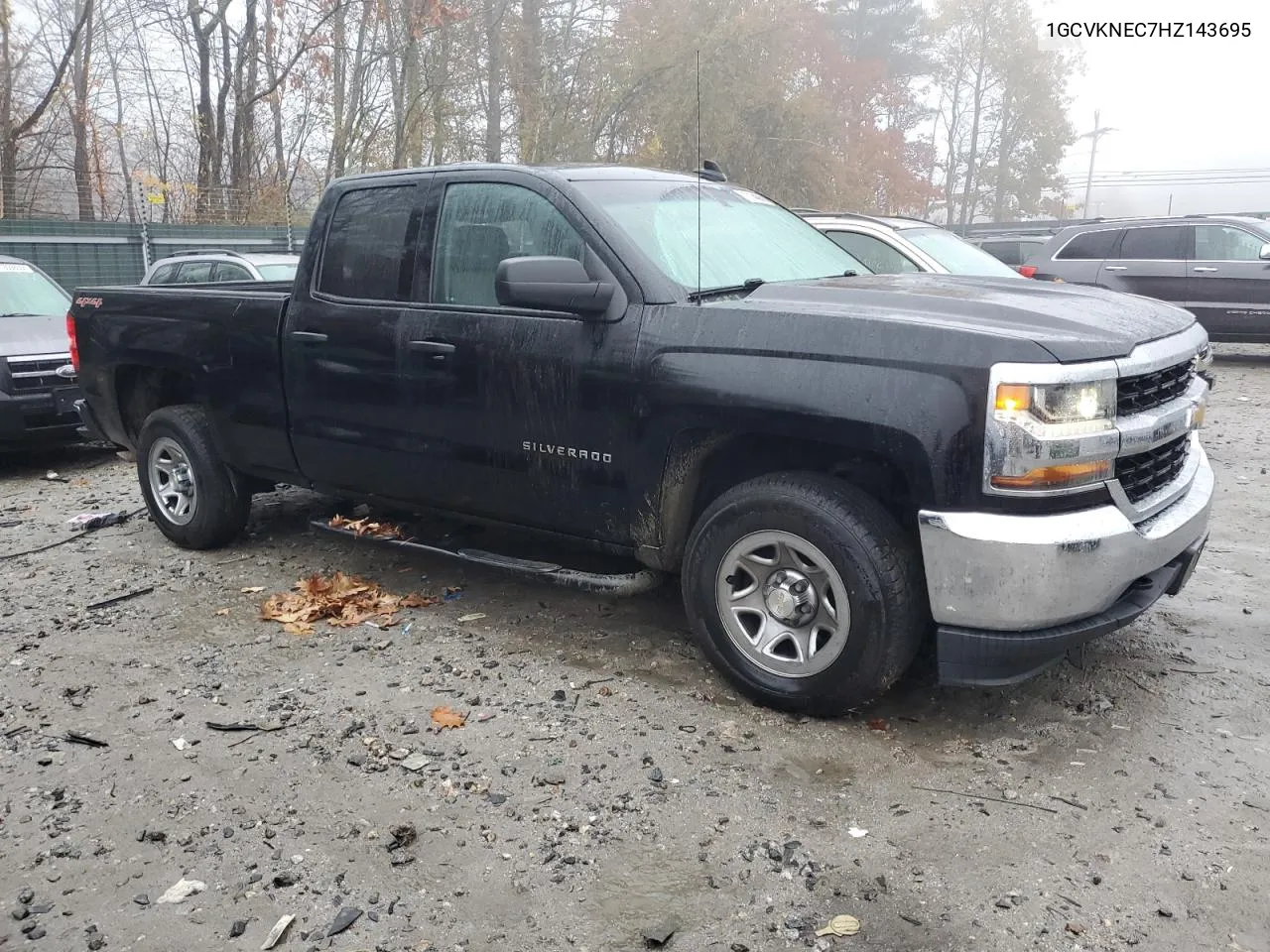 2017 Chevrolet Silverado K1500 VIN: 1GCVKNEC7HZ143695 Lot: 78144044