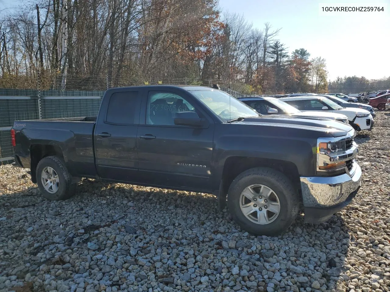 2017 Chevrolet Silverado K1500 Lt VIN: 1GCVKREC0HZ259764 Lot: 78306564