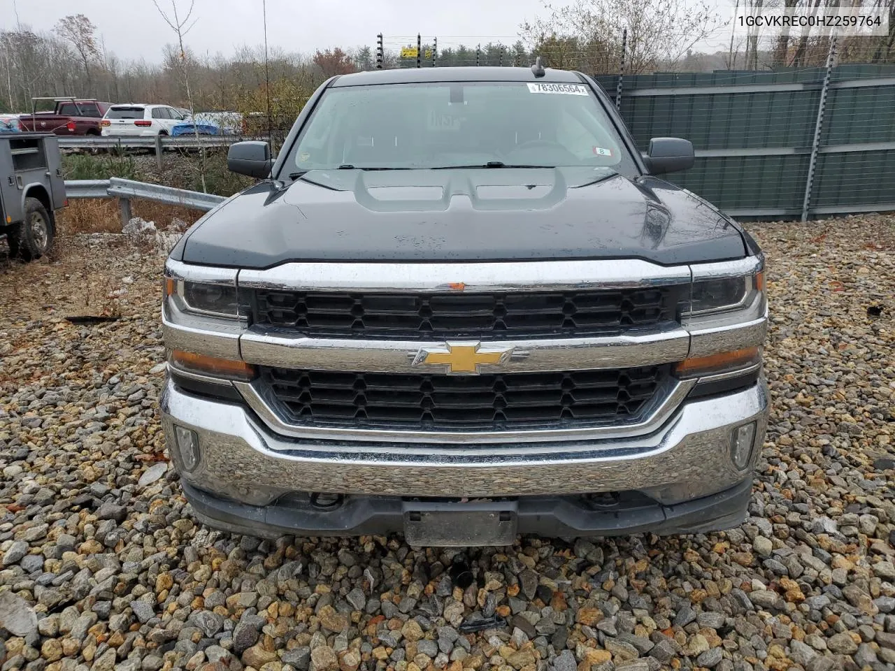 2017 Chevrolet Silverado K1500 Lt VIN: 1GCVKREC0HZ259764 Lot: 78306564