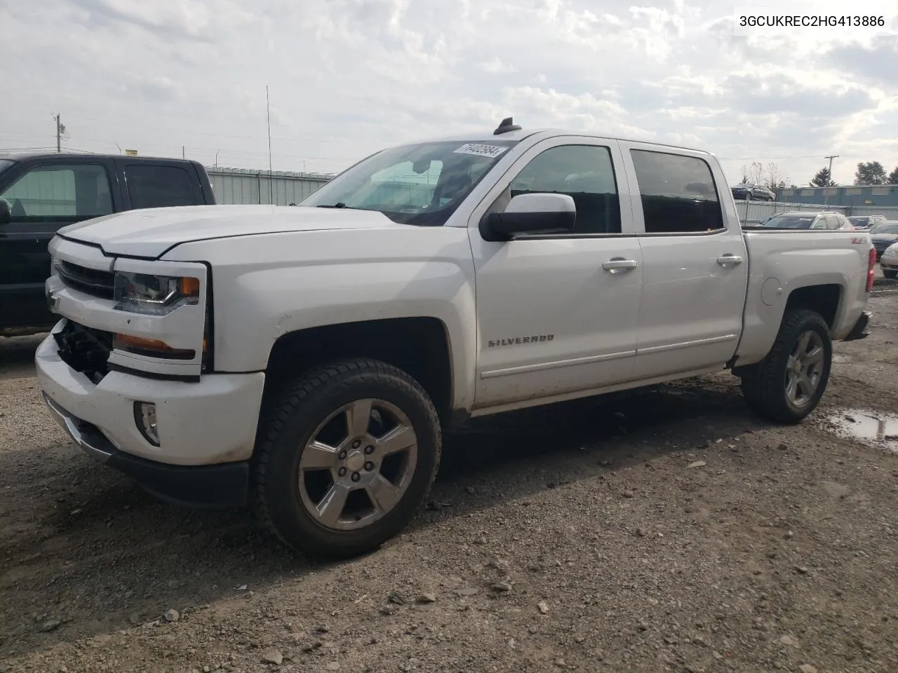 2017 Chevrolet Silverado K1500 Lt VIN: 3GCUKREC2HG413886 Lot: 78402984