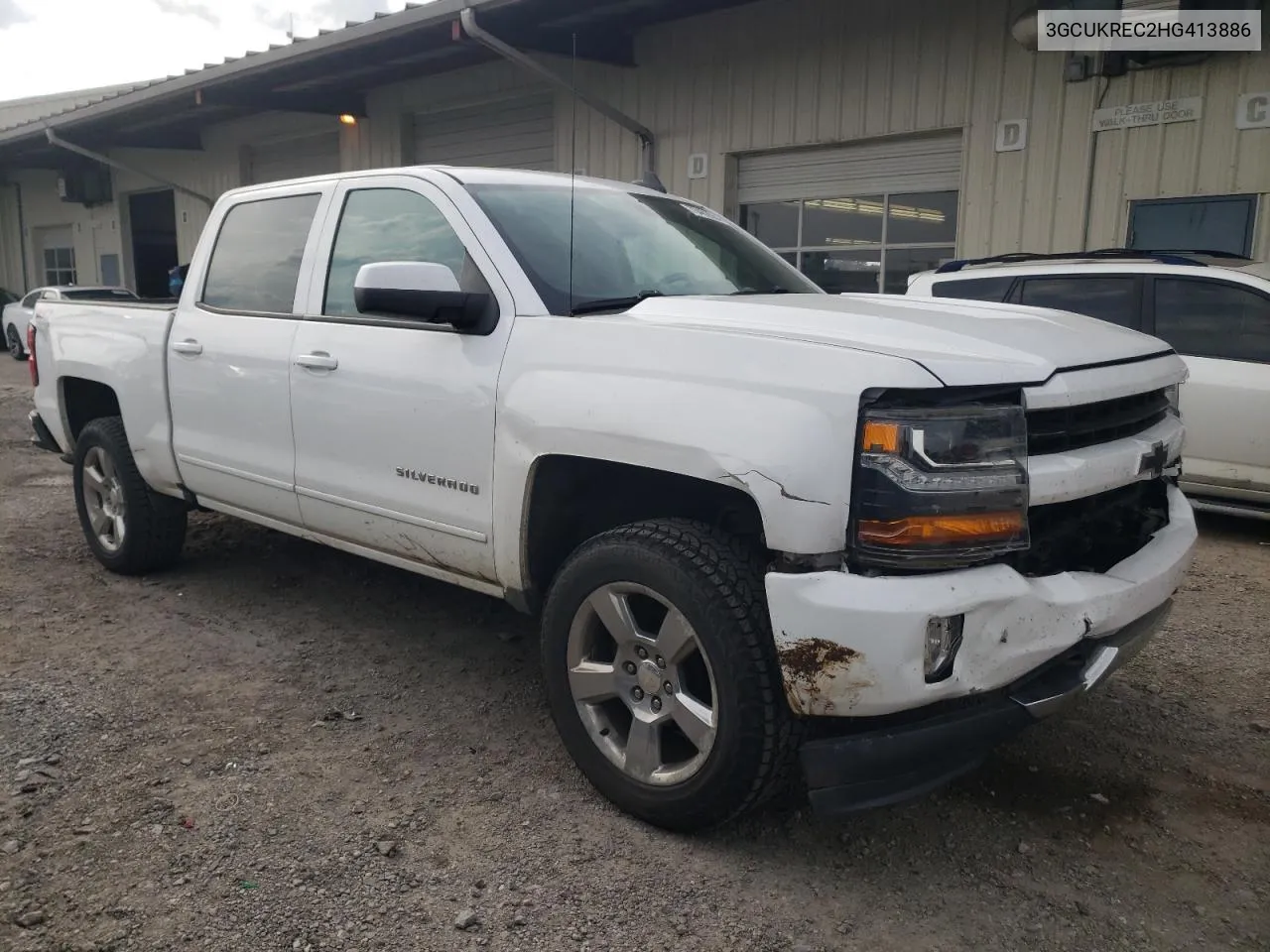 2017 Chevrolet Silverado K1500 Lt VIN: 3GCUKREC2HG413886 Lot: 78402984