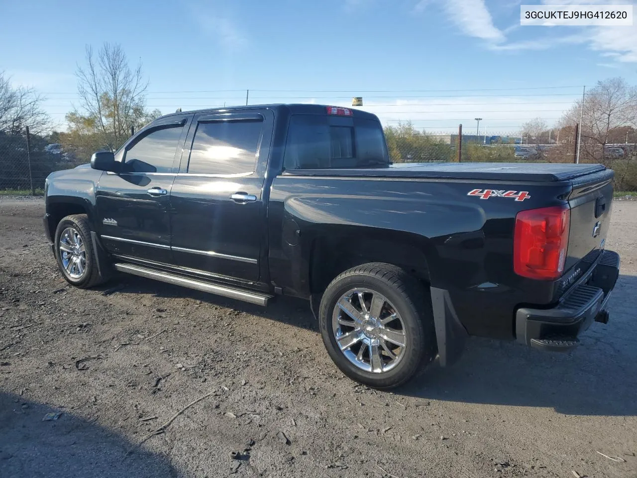 2017 Chevrolet Silverado K1500 High Country VIN: 3GCUKTEJ9HG412620 Lot: 78588394