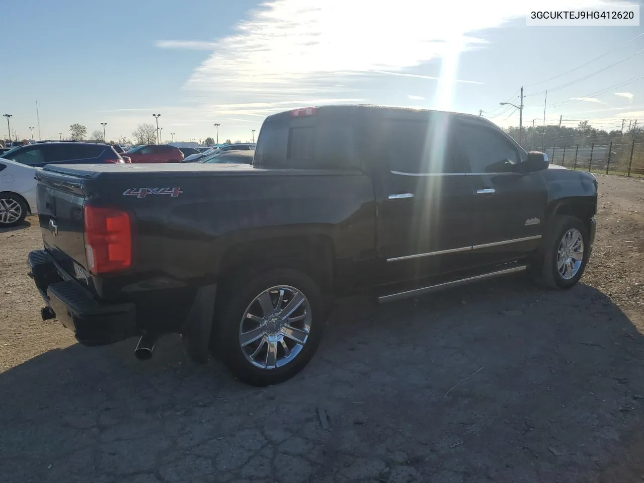 2017 Chevrolet Silverado K1500 High Country VIN: 3GCUKTEJ9HG412620 Lot: 78588394