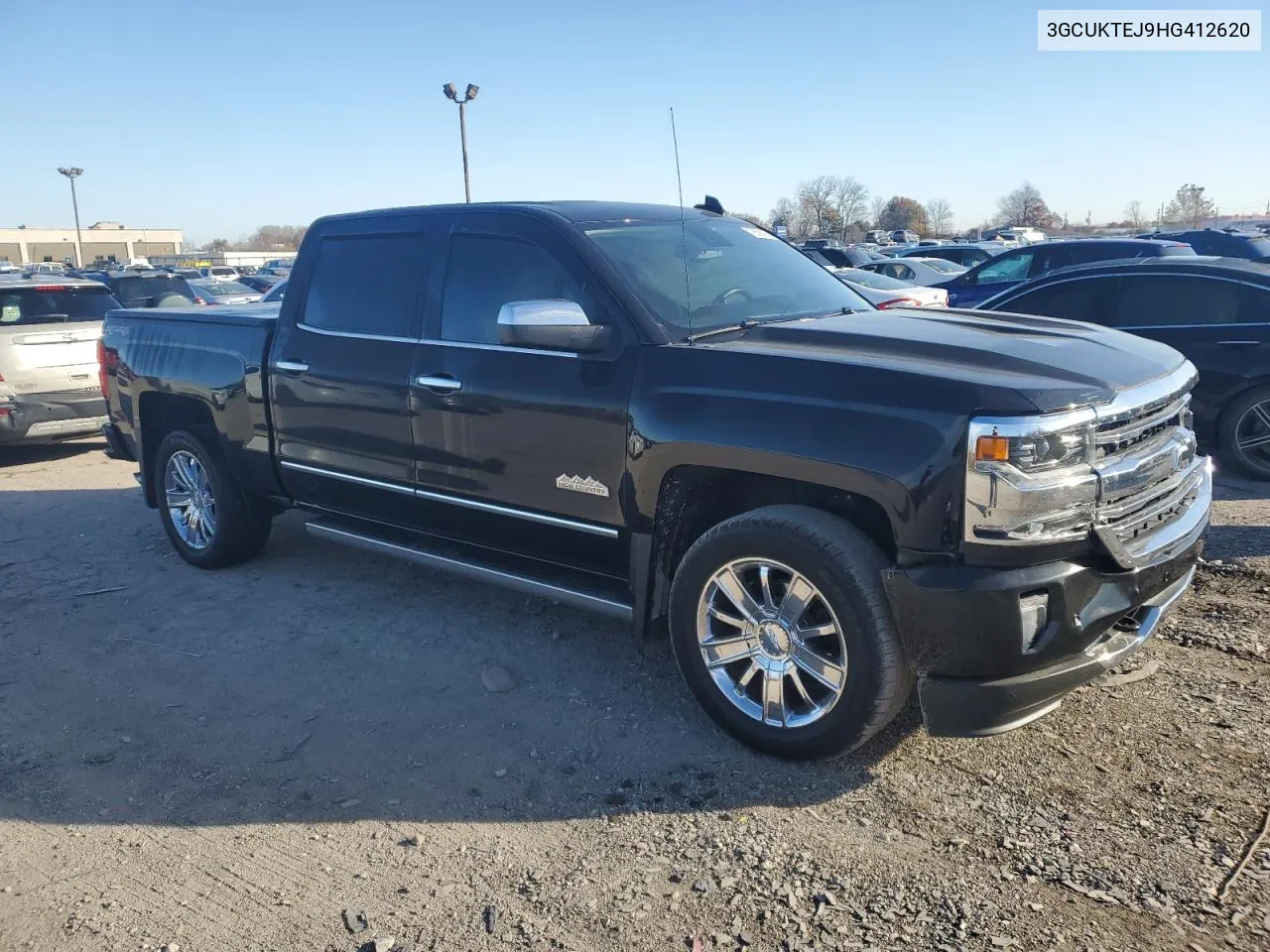 2017 Chevrolet Silverado K1500 High Country VIN: 3GCUKTEJ9HG412620 Lot: 78588394