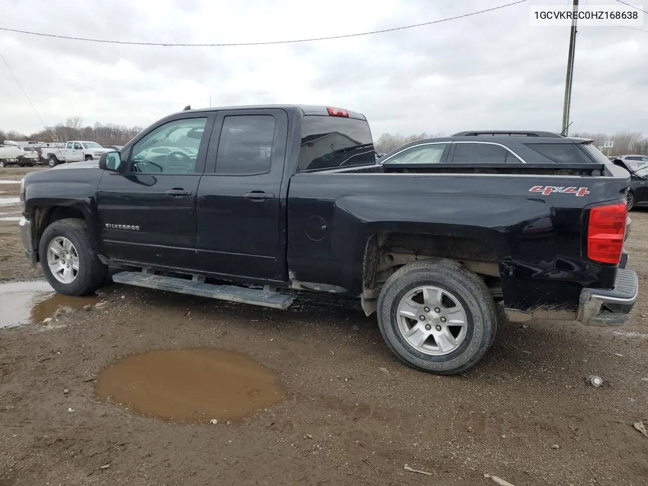 2017 Chevrolet Silverado K1500 Lt VIN: 1GCVKREC0HZ168638 Lot: 78627564