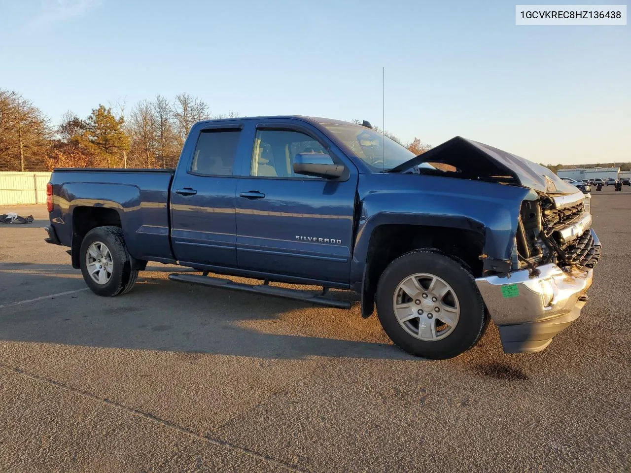 2017 Chevrolet Silverado K1500 Lt VIN: 1GCVKREC8HZ136438 Lot: 78789394