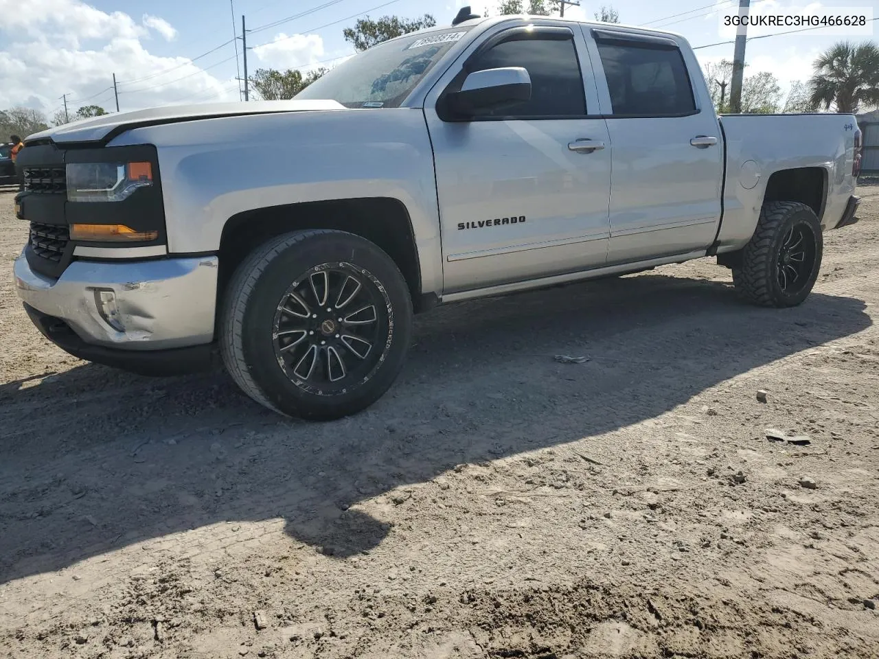 2017 Chevrolet Silverado K1500 Lt VIN: 3GCUKREC3HG466628 Lot: 78908814