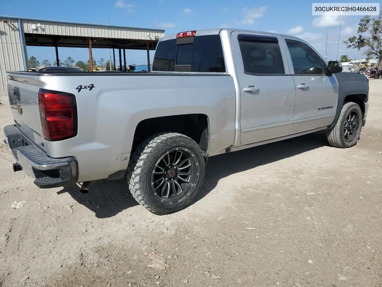 2017 Chevrolet Silverado K1500 Lt VIN: 3GCUKREC3HG466628 Lot: 78908814