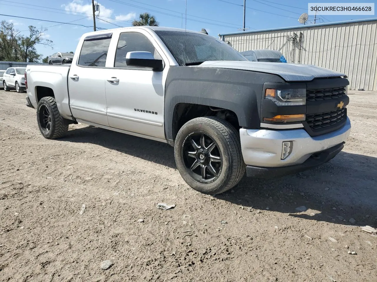 2017 Chevrolet Silverado K1500 Lt VIN: 3GCUKREC3HG466628 Lot: 78908814