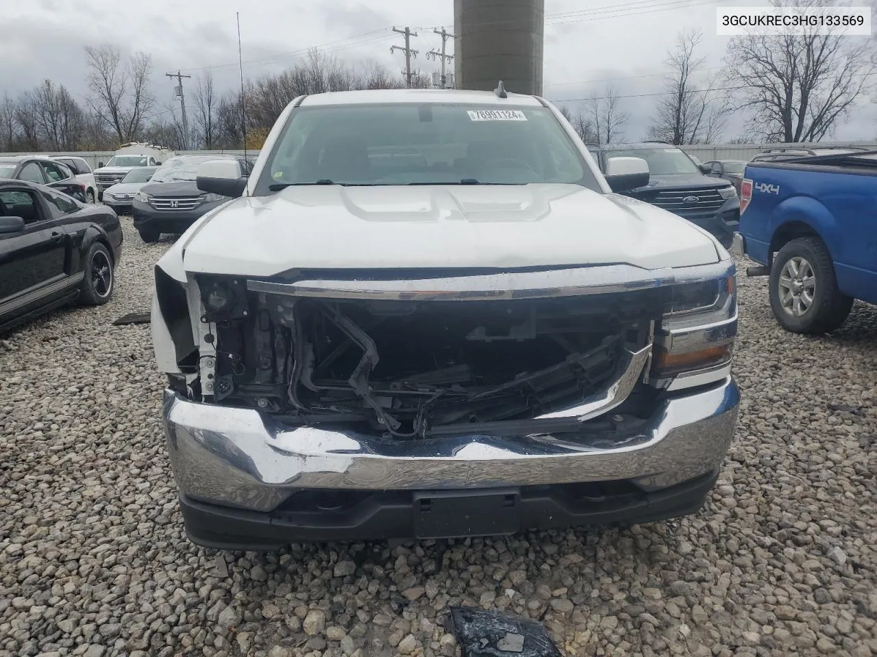 3GCUKREC3HG133569 2017 Chevrolet Silverado K1500 Lt