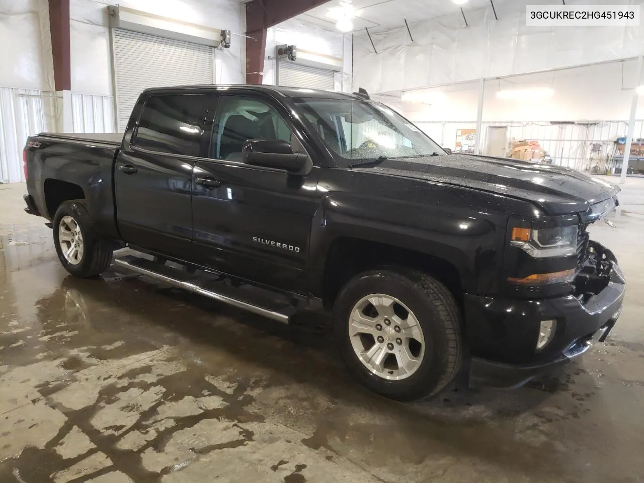 2017 Chevrolet Silverado K1500 Lt VIN: 3GCUKREC2HG451943 Lot: 79002184