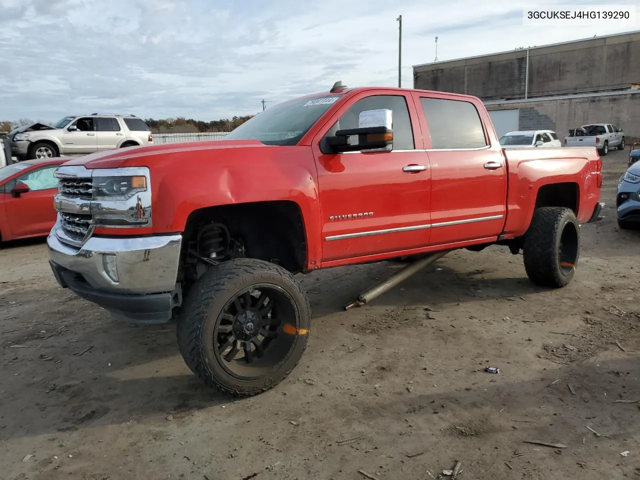 2017 Chevrolet Silverado K1500 Ltz VIN: 3GCUKSEJ4HG139290 Lot: 79041144