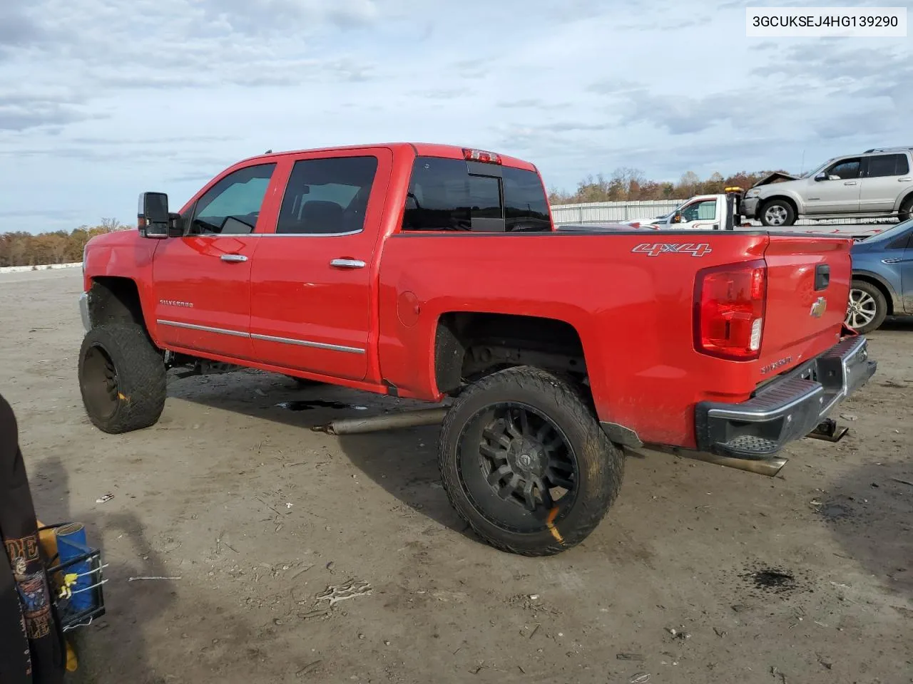 2017 Chevrolet Silverado K1500 Ltz VIN: 3GCUKSEJ4HG139290 Lot: 79041144