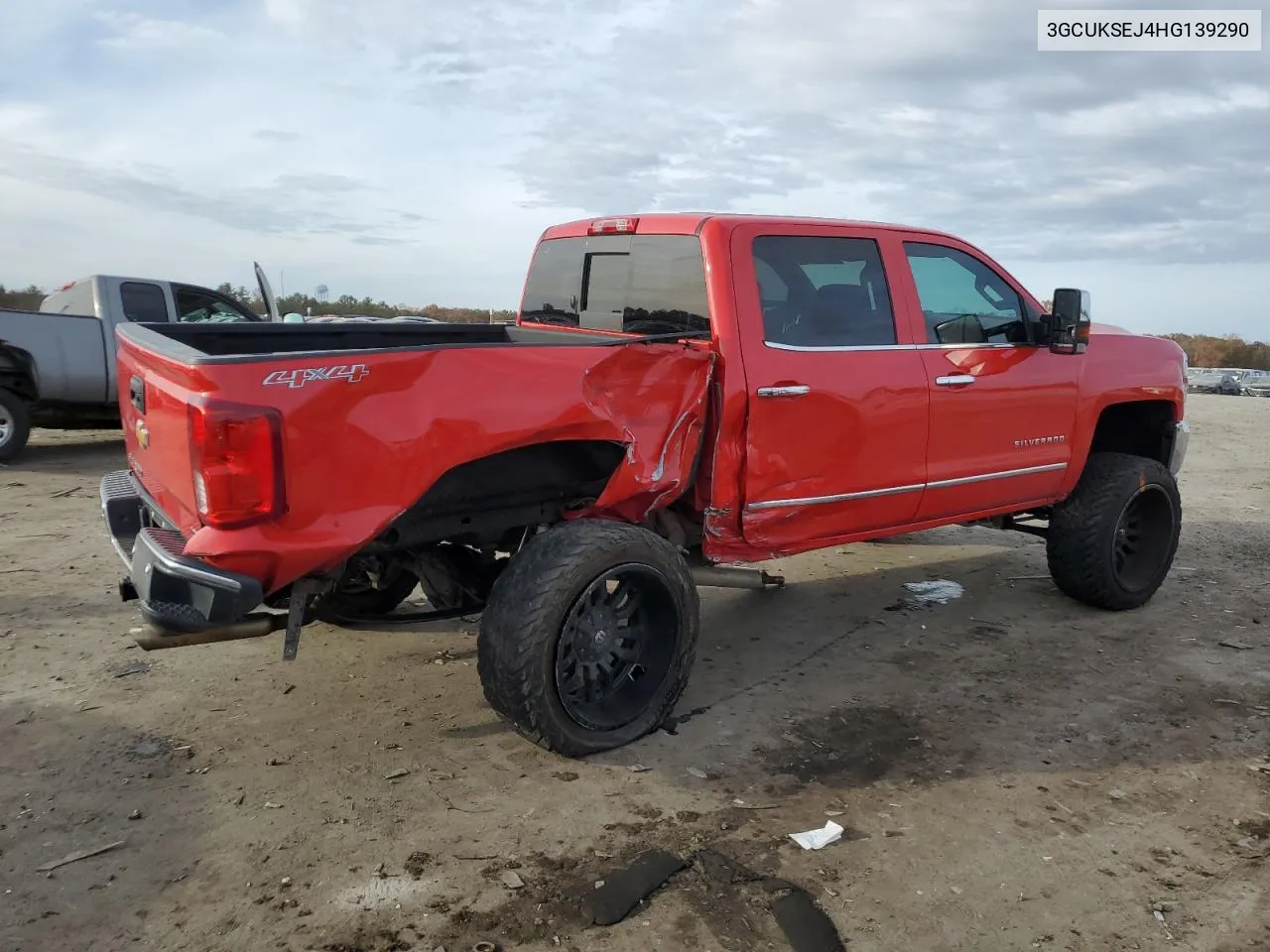 2017 Chevrolet Silverado K1500 Ltz VIN: 3GCUKSEJ4HG139290 Lot: 79041144