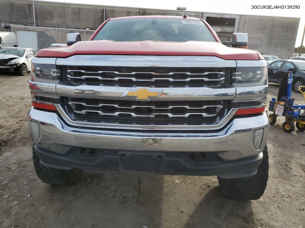 2017 Chevrolet Silverado K1500 Ltz VIN: 3GCUKSEJ4HG139290 Lot: 79041144