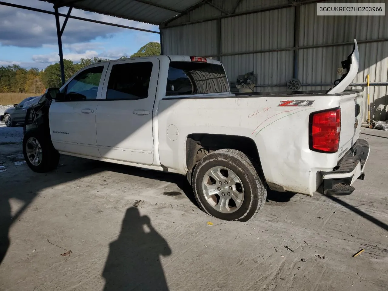 2017 Chevrolet Silverado K1500 Lt VIN: 3GCUKREC2HG203966 Lot: 79167694