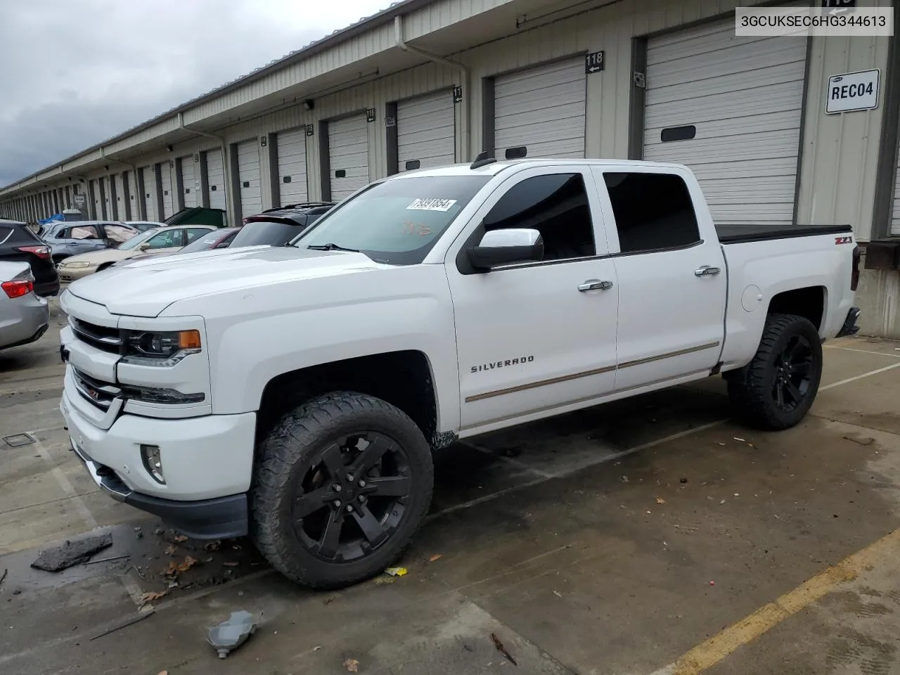 2017 Chevrolet Silverado K1500 Ltz VIN: 3GCUKSEC6HG344613 Lot: 79391854